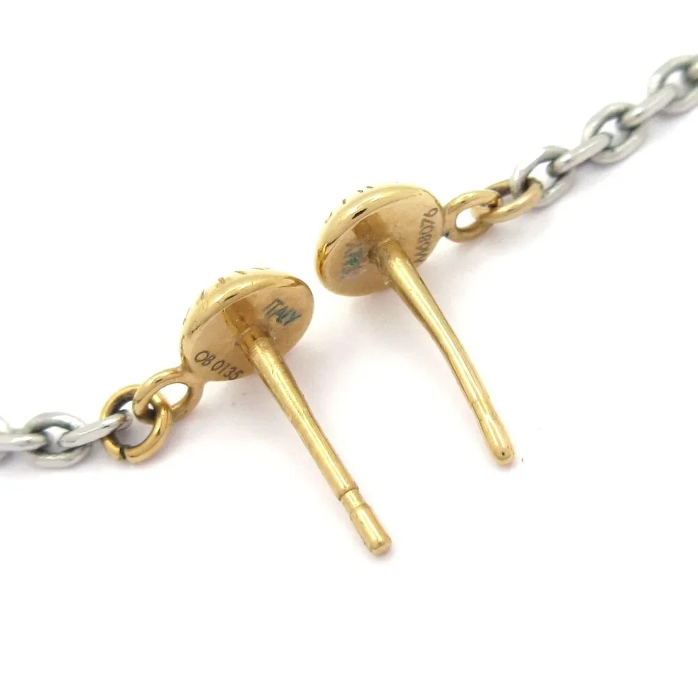 Louis Vuitton Earring Logomania Earrings M68076 Gold Silver